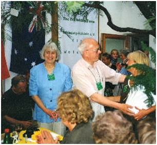 Günter und Lydia in Australien 1990